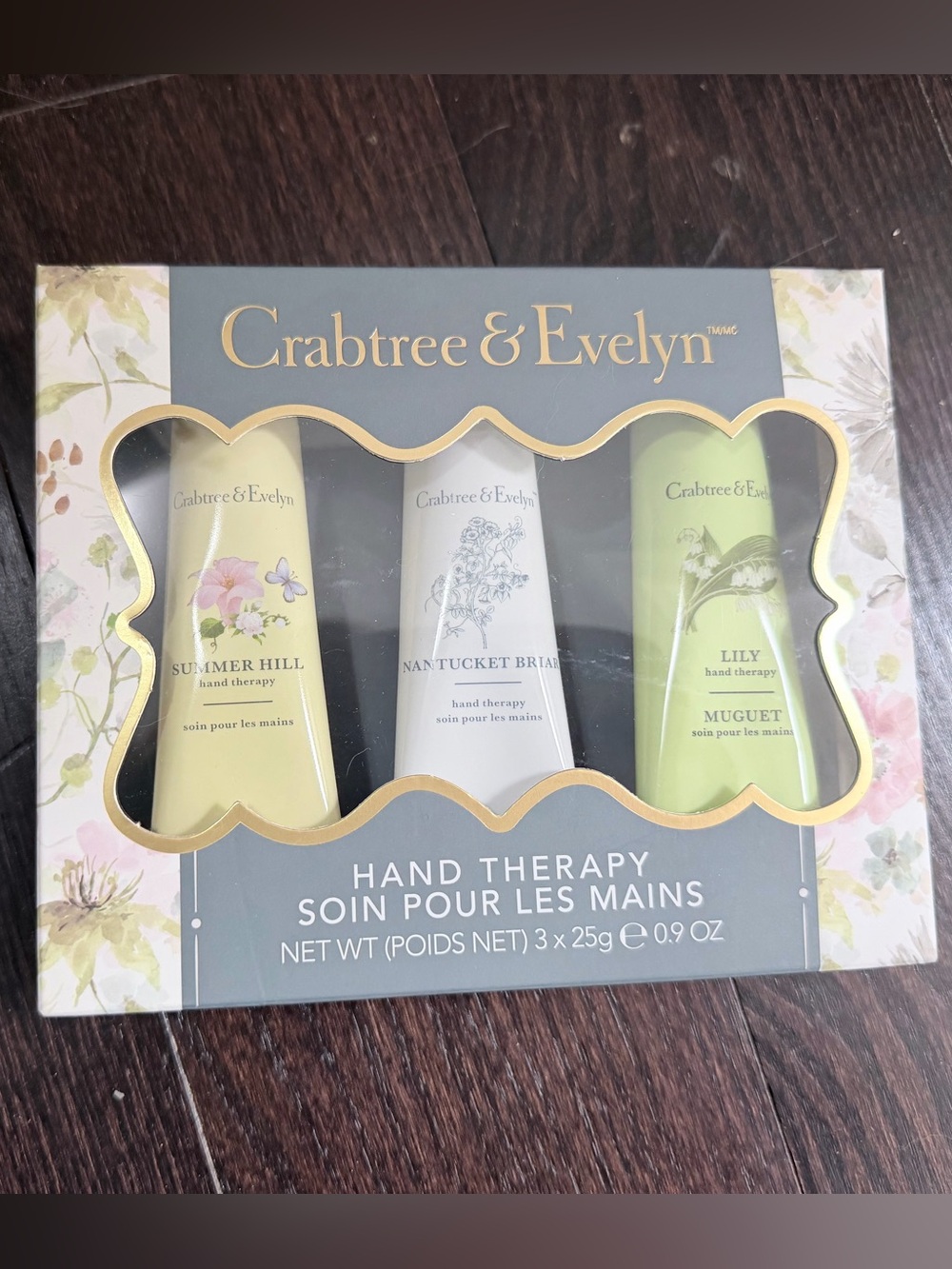 Crabtree & Evelyn Hand Therapy Trio hand cream